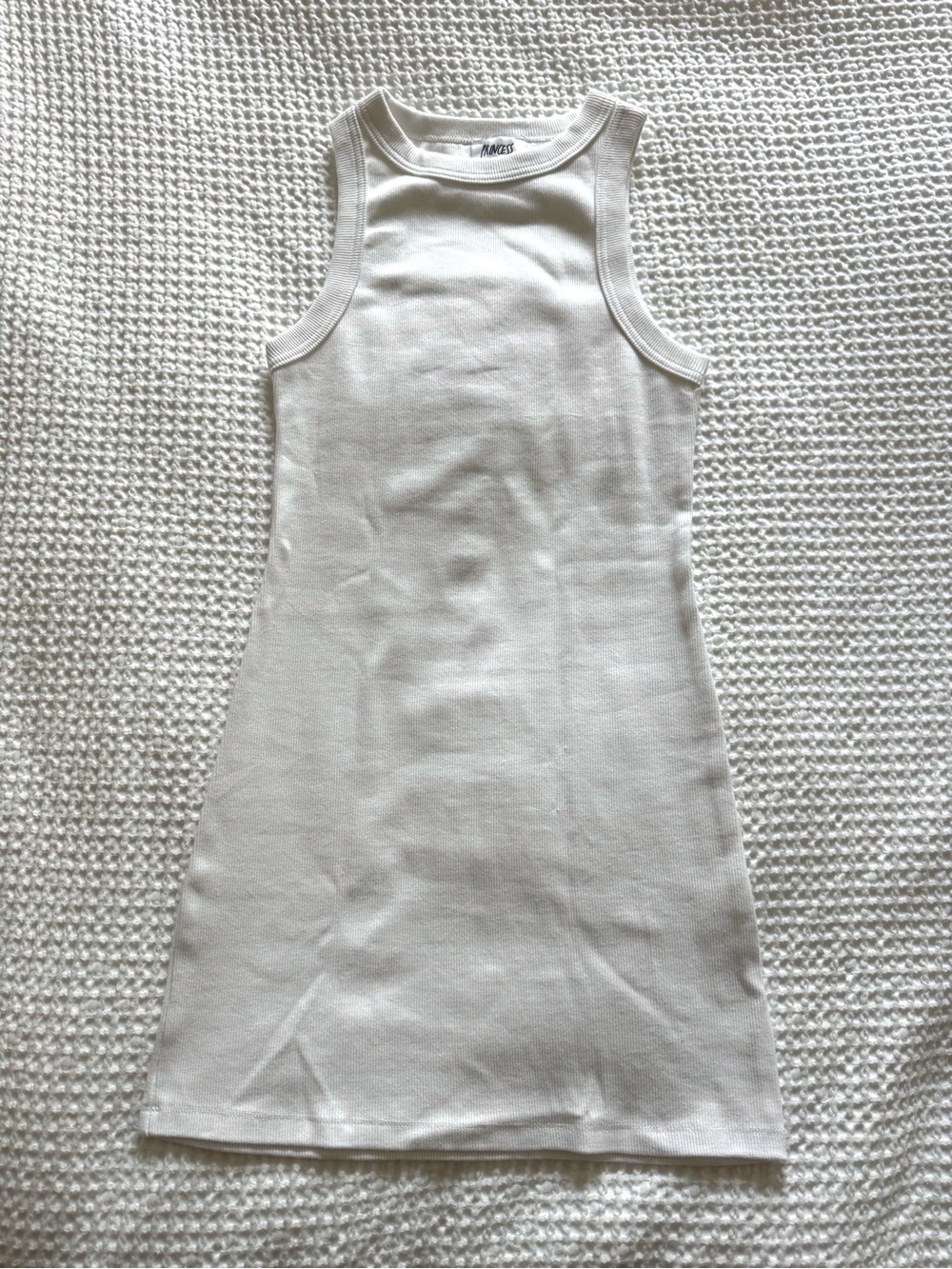 Princess Polly White Tank Dress US 4